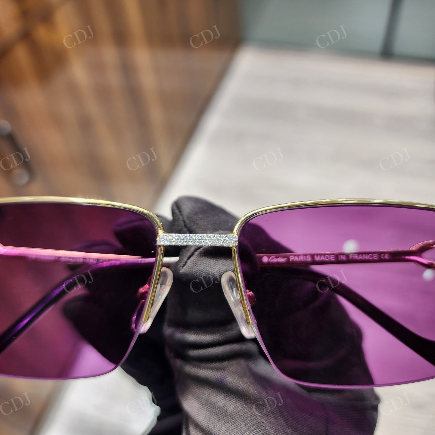 Pink Shades Moissanite Sunglasses