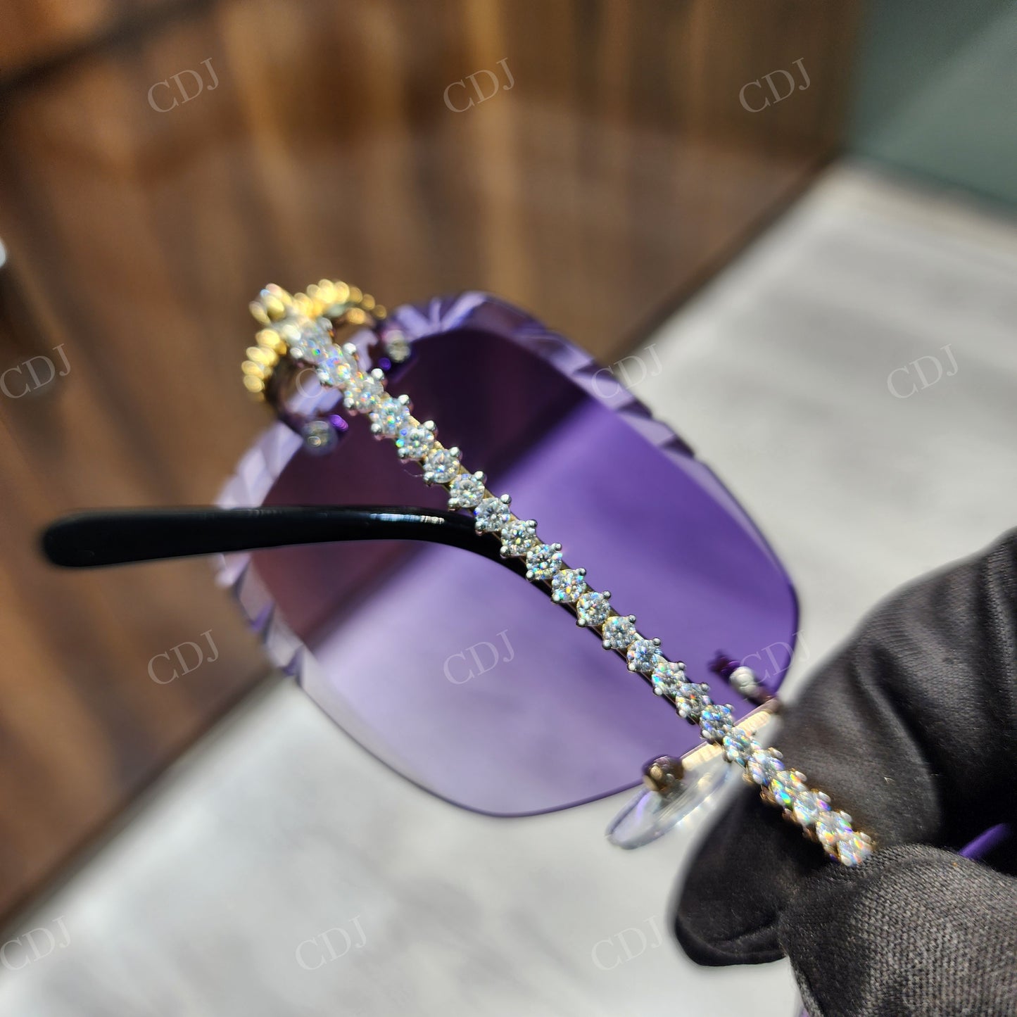 Hip Hop Fully Iced Out Men's Sunglasses