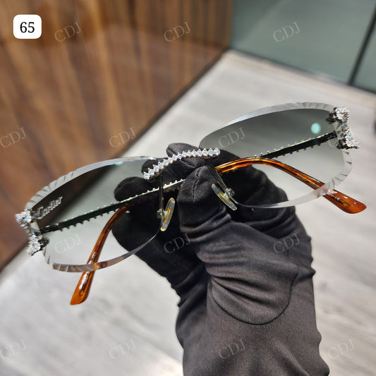 Hip hop Premium Quality Moissanite Sunglasses