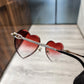 Hip Hop Moissanite Sunglasses For Women's Men's