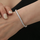 2MM Moissanite Diamond 925 Sterling Silver Tennis Chain