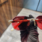 Shiny Frame Moissanite Hip Hop Sunglasses