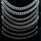 10MM VVS Moissanite Cuban Link Chain